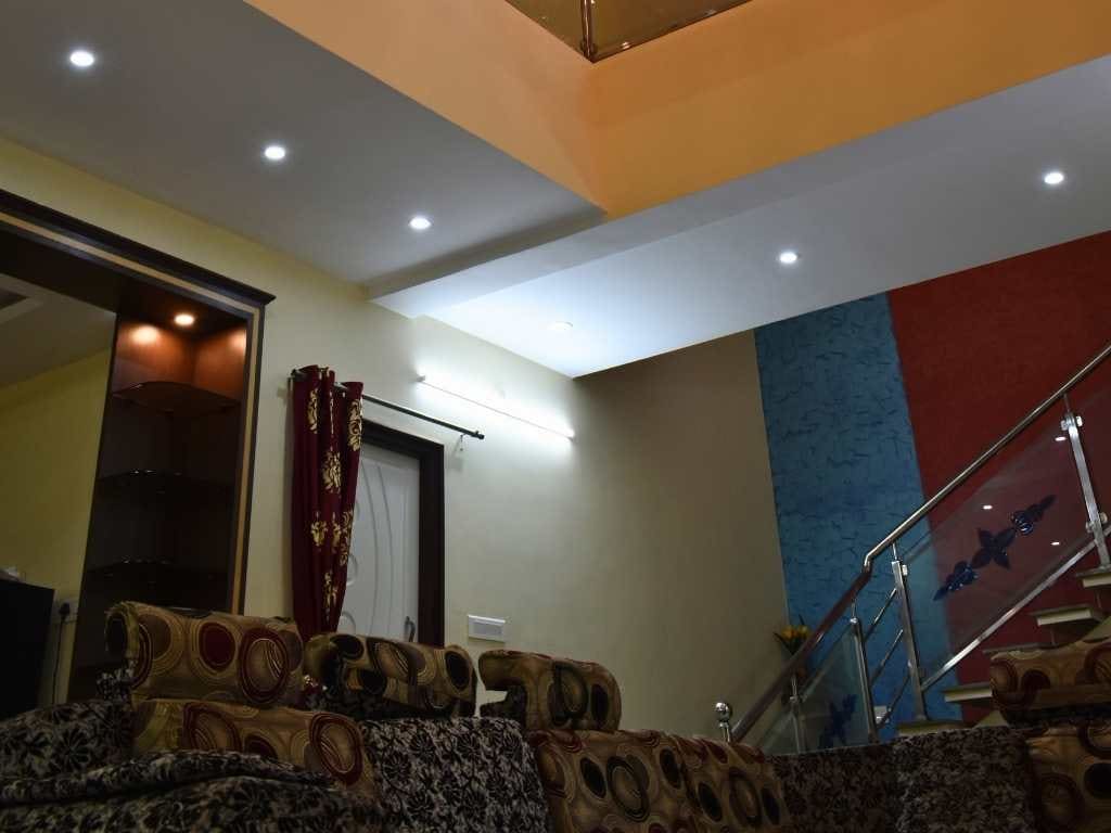 Bedroom in the complete 3 BHK villa at Skandanam Ecoville Tirupati